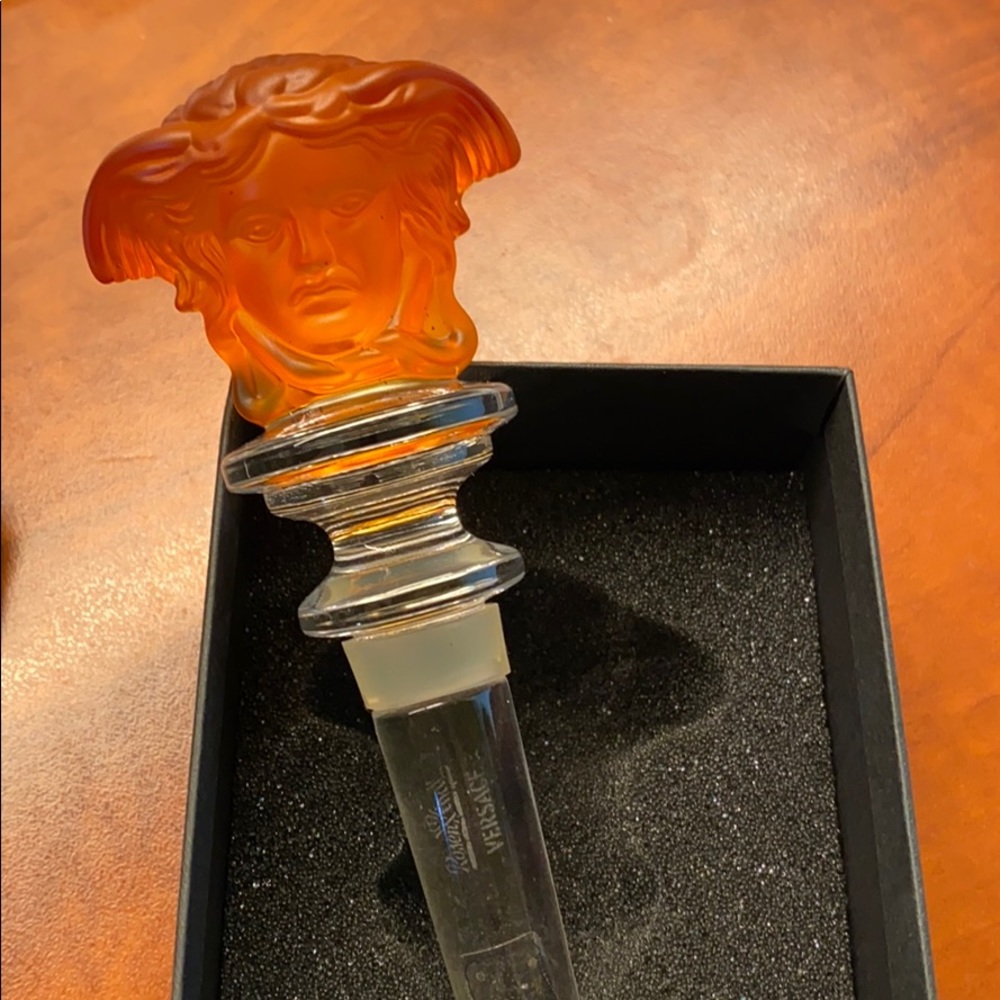 Versace by Rosenthal bottle topper Amber